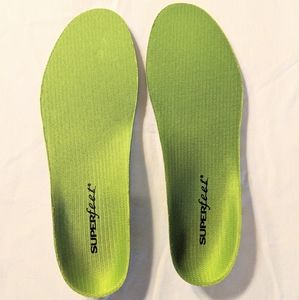 Superfeet Green Insoles Size C NEW